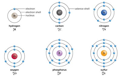Diagram and table of subatomic particles