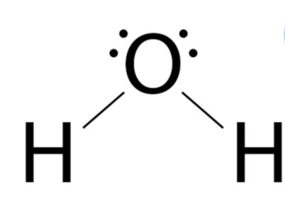 Lewis structure of water molecule