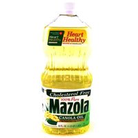 Bottle of canola oil