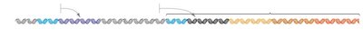 Diagram of the lac operon structure