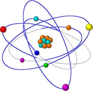 Atomic structure with valence electrons