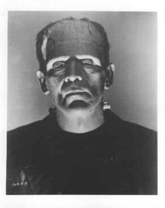 Depiction of Frankenstein's monster