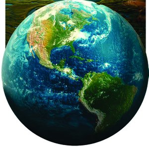 Earth representing global ecology