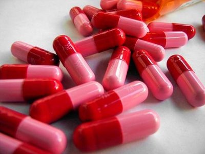 Medicinal capsules representing pharmaceutical value of biodiversity