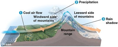 Mountains and climate effects