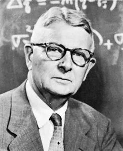 Photograph of Sewall Wright, a key figure in population genetics
