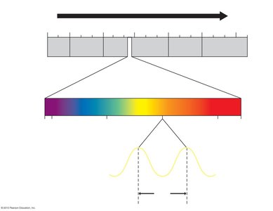 Electromagnetic spectrum and visible light