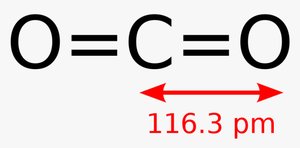 CO2 molecule structure
