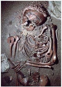 Paleolithic burial