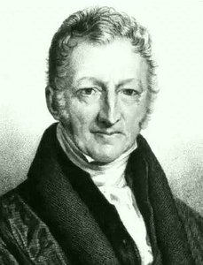 Portrait of Thomas Malthus