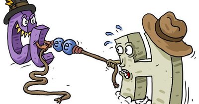 Electronegativity cartoon