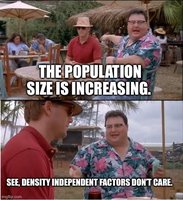 Density-independent factors meme