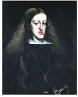 Portrait of Carlos II of Spain (inbreeding example)