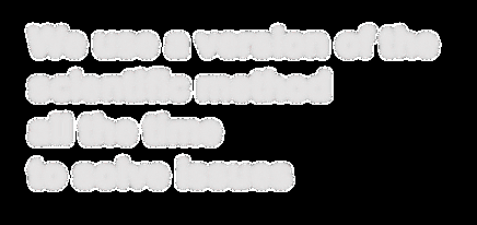 Diagram of scientific method with observations, hypothesis, prediction, and test
