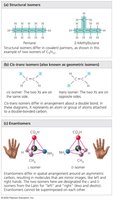 Three types of isomers