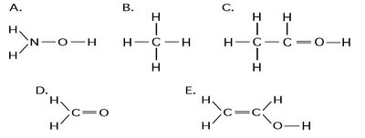 Covalently bonded molecules diagram