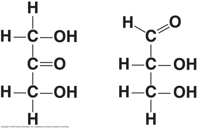 Molecule with functional groups for practice