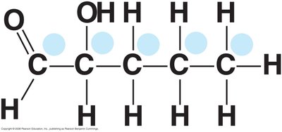 Molecule with functional groups for practice