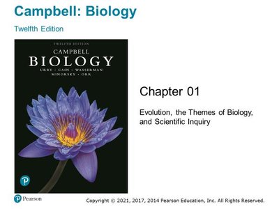 Campbell Biology Chapter 1