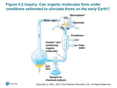 Miller-Urey experiment setup