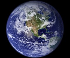 Earth from space, representing global ecology