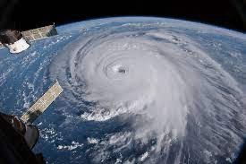 Hurricane as a climatic event shaping landscapes