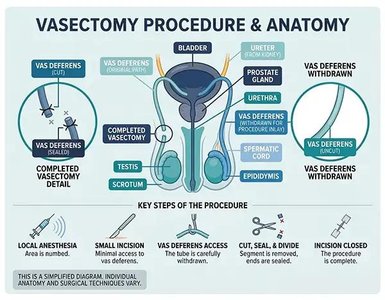 Vasectomy procedure