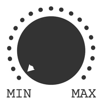 Volume knob illustration (positive control)