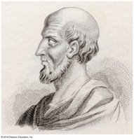 Historical figure representing Hippocrates