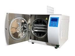 Photograph of an autoclave