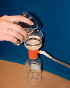 Vacuum filtration setup