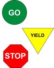 Cell cycle regulation: go, yield, stop