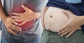 Image showing abdominal pain and bloating