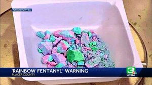 Rainbow fentanyl warning