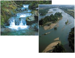 Headwater stream and river