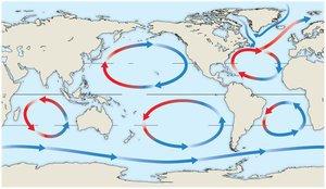 Global ocean currents