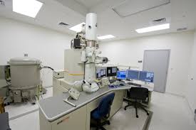 Electron microscope laboratory