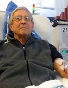 Patient undergoing dialysis treatment