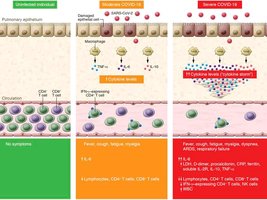 Covid-19 cytokine storm comparison