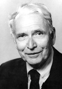 Portrait of Erwin Chargaff (face obscured)