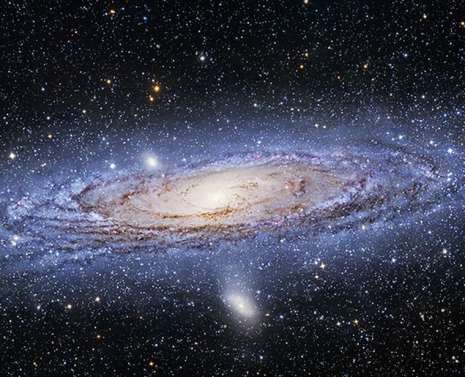 Galaxy representing the search for life in the universe