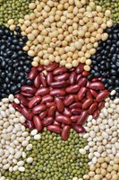 Assorted beans as a source of amino acids