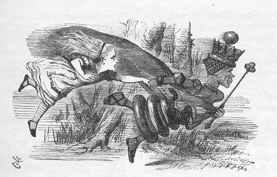 Red Queen illustration from Through the Looking Glass