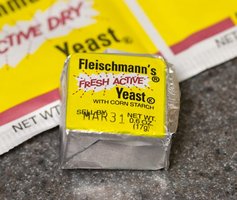 Yeast used in baking