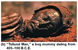 Tollund Man, a bog mummy