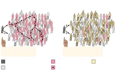 Herd immunity diagram