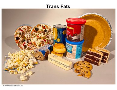 Examples of foods containing trans fats