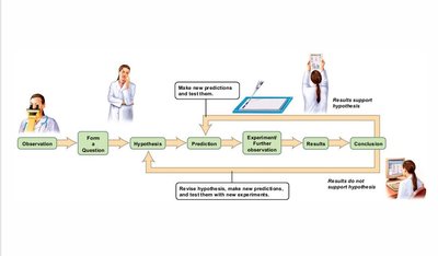 Scientific method flowchart