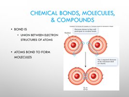 Chemical bonds and molecules