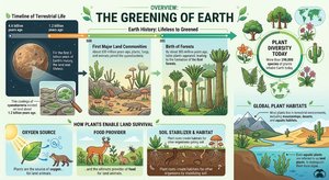 Overview of the greening of Earth and plant diversity